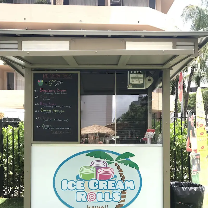 Ice Cream Rolls Hawaii