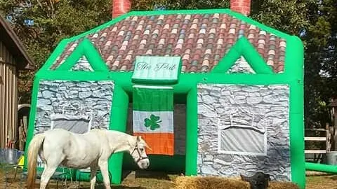 Inflatable Irish Pub