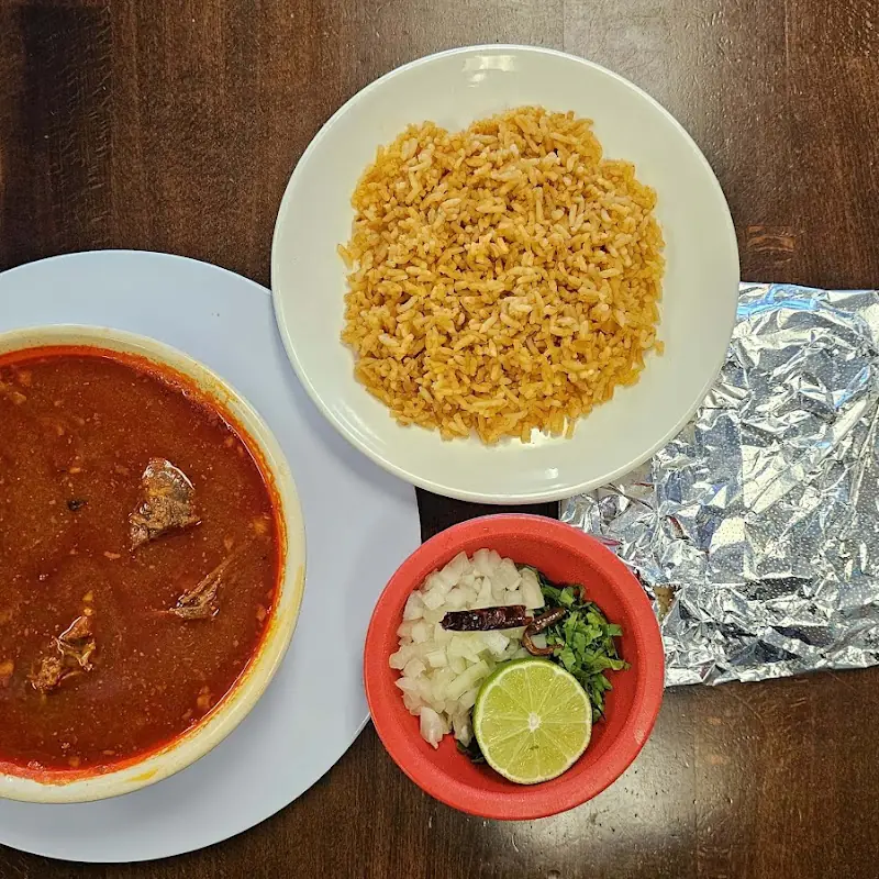 Kids Plate / Carnitas, Rice, Beans