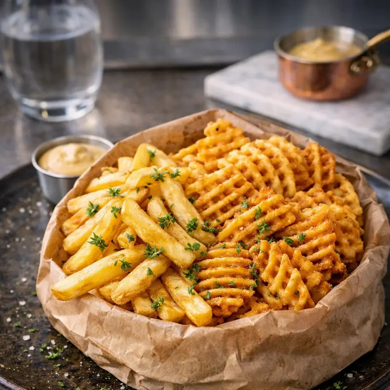 BBQ CHICKEN LOADED FRIES
