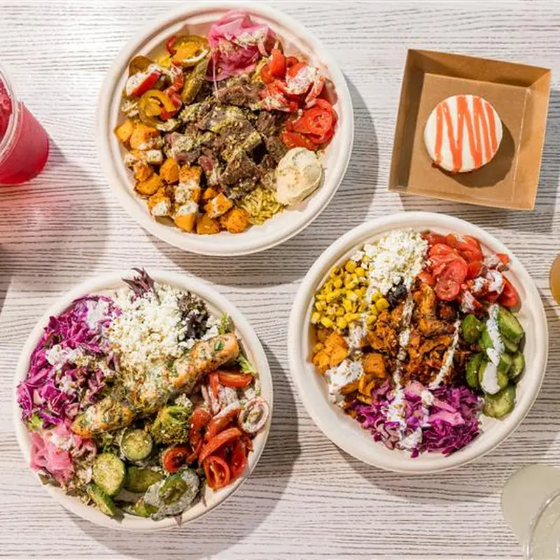 Roti Mediterranean Bowls. Salads. Wraps