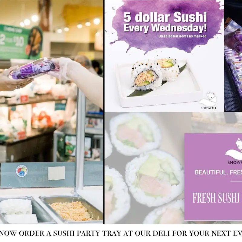 SnowFox Grab N Go Sushi