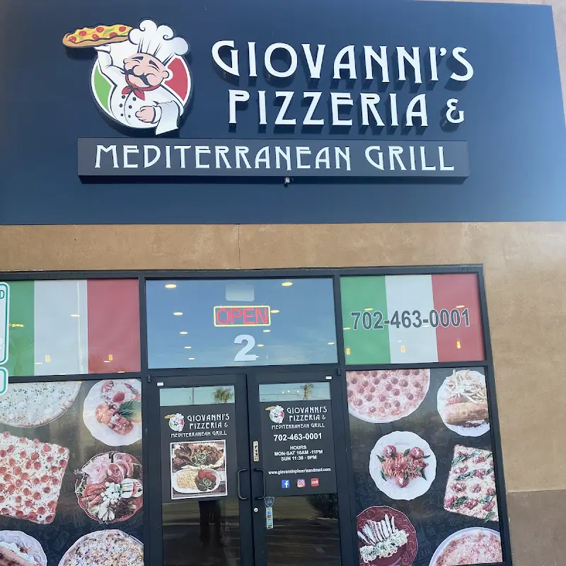 Giovannis pizzeria & mediterranean Grill
