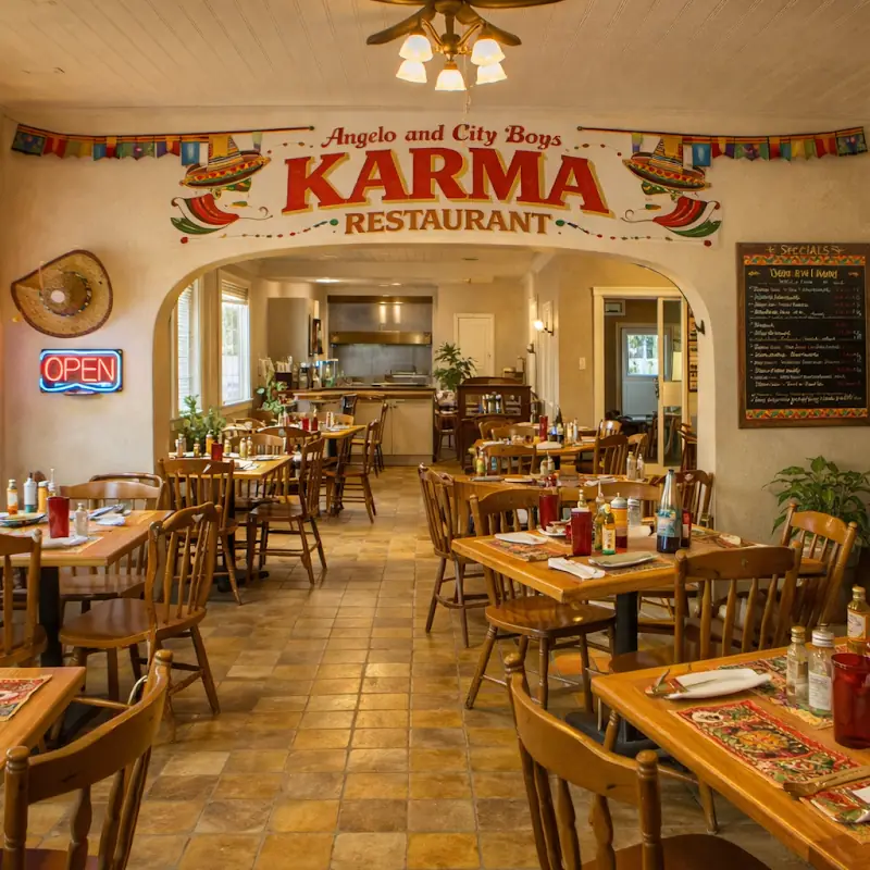 Angelo and City Boys Karma Restaurant
