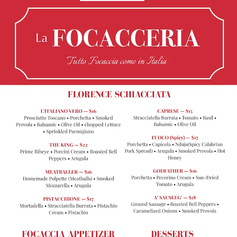 La Focacceria