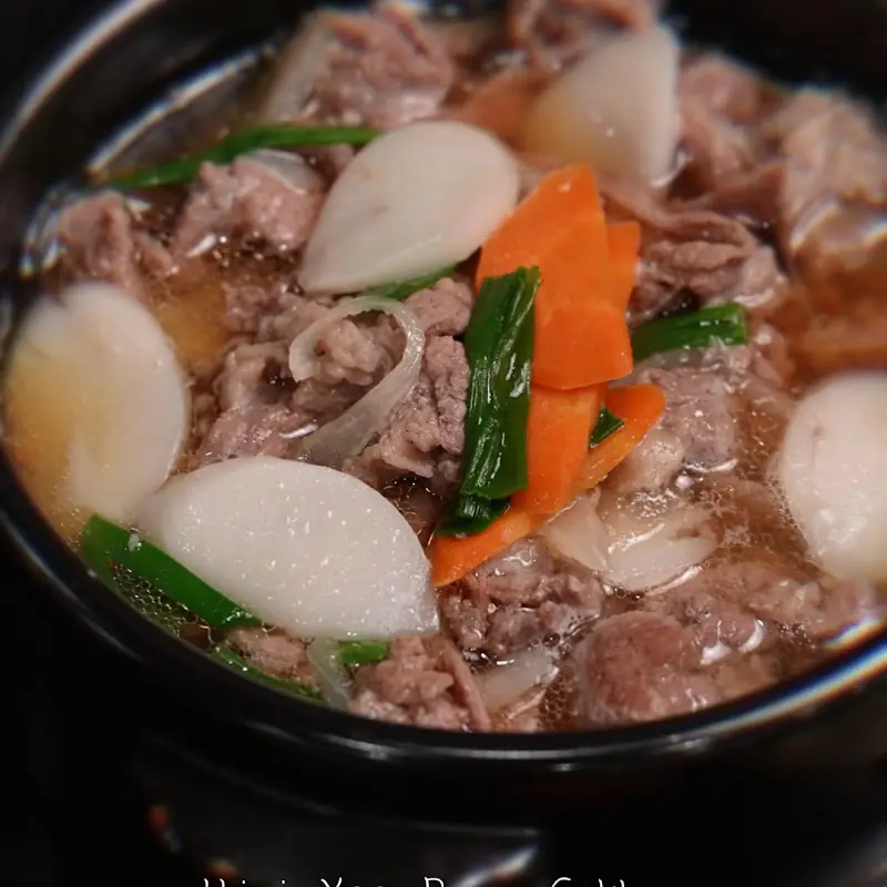 Boiled Beef Head / 소머리 수육