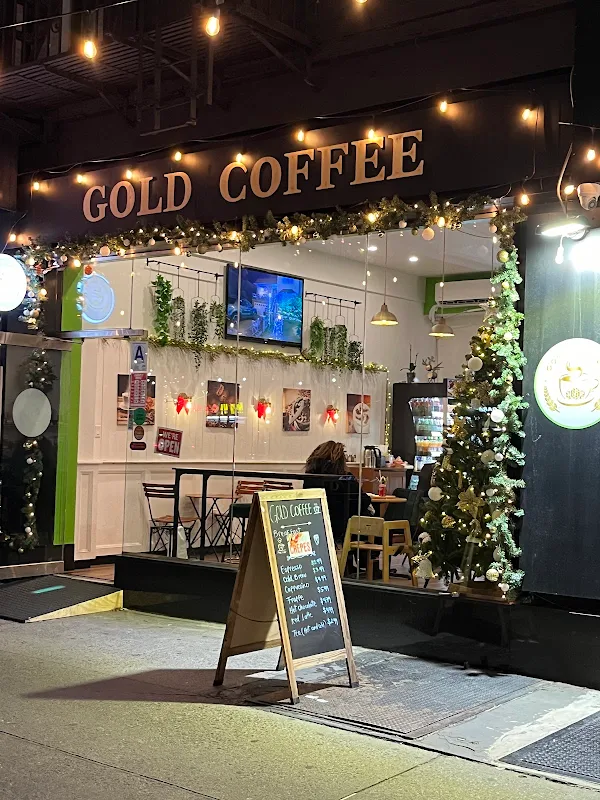 Gold coffee