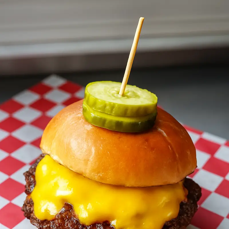 Cam Creation.  The Pizza Burger $15