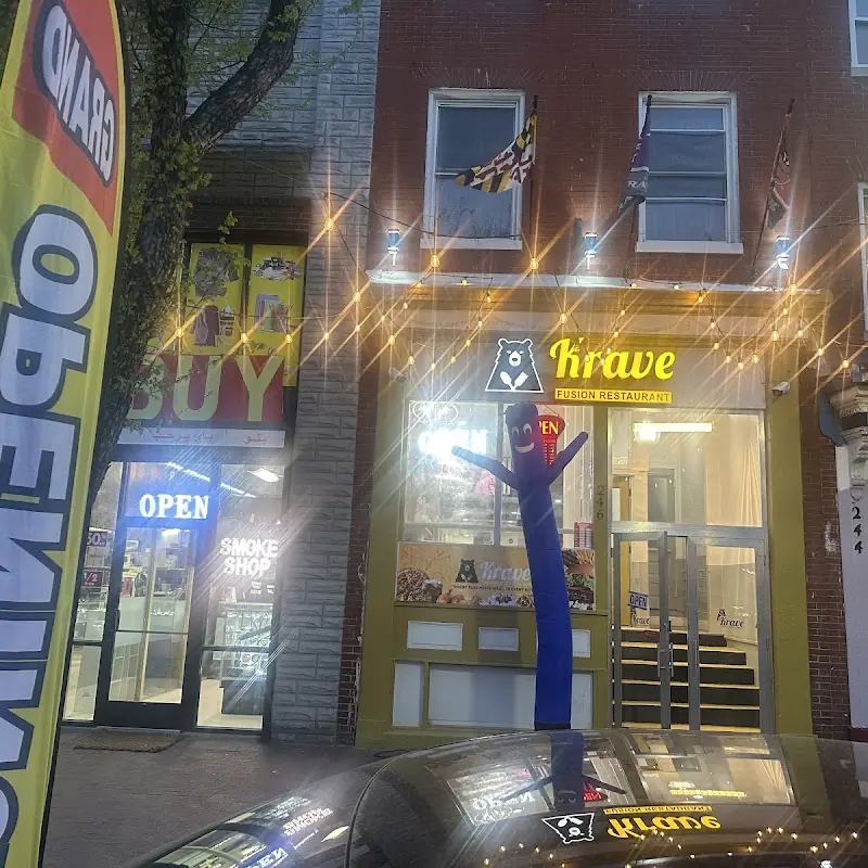 Krave Fusion Foods ( Pizza Pasta Wrap Taco Wings Sub Salad Dessert)