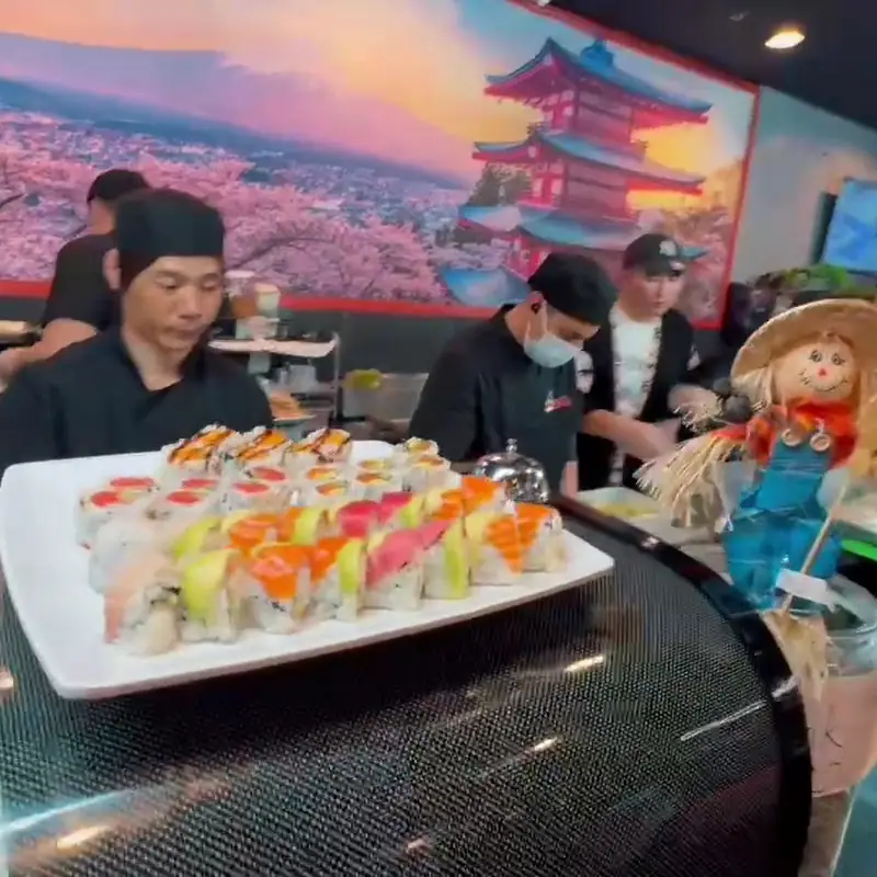 A SUSHI AND GRILL (ALL YOU CAN EAT)