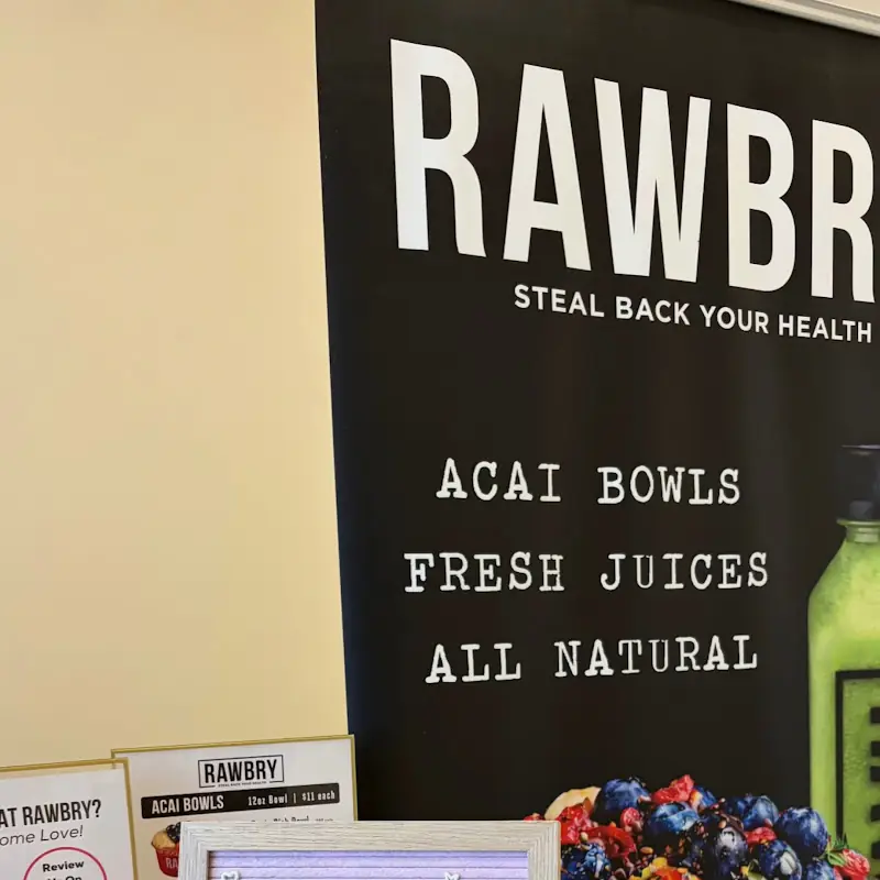 RAWBRY Juice Bar, Acai & Cafe