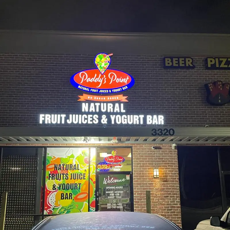 Paddy's Point Natural Fruit Juice and Yogurt Bar