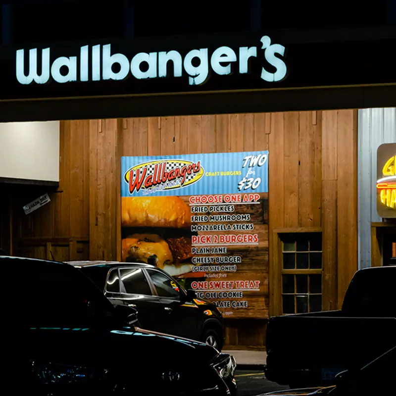 Wallbangers Burger bar