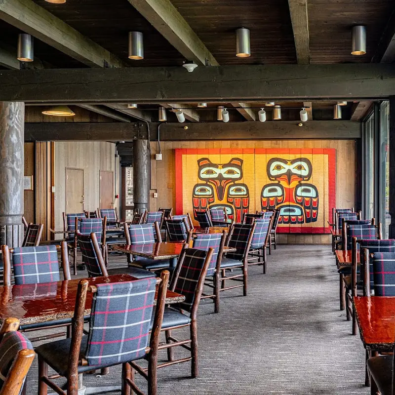 Fairweather Dining Room at Glacier Bay Lodge