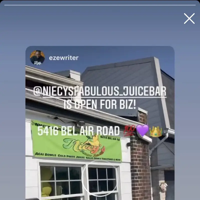 Niecy's Fabulous Juice Bar