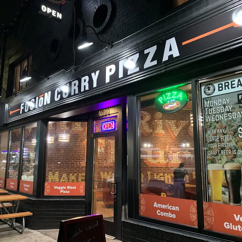 Fusion Indian Cuisine & Curry Pizza