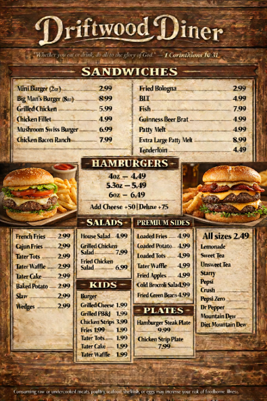 Driftwood diner