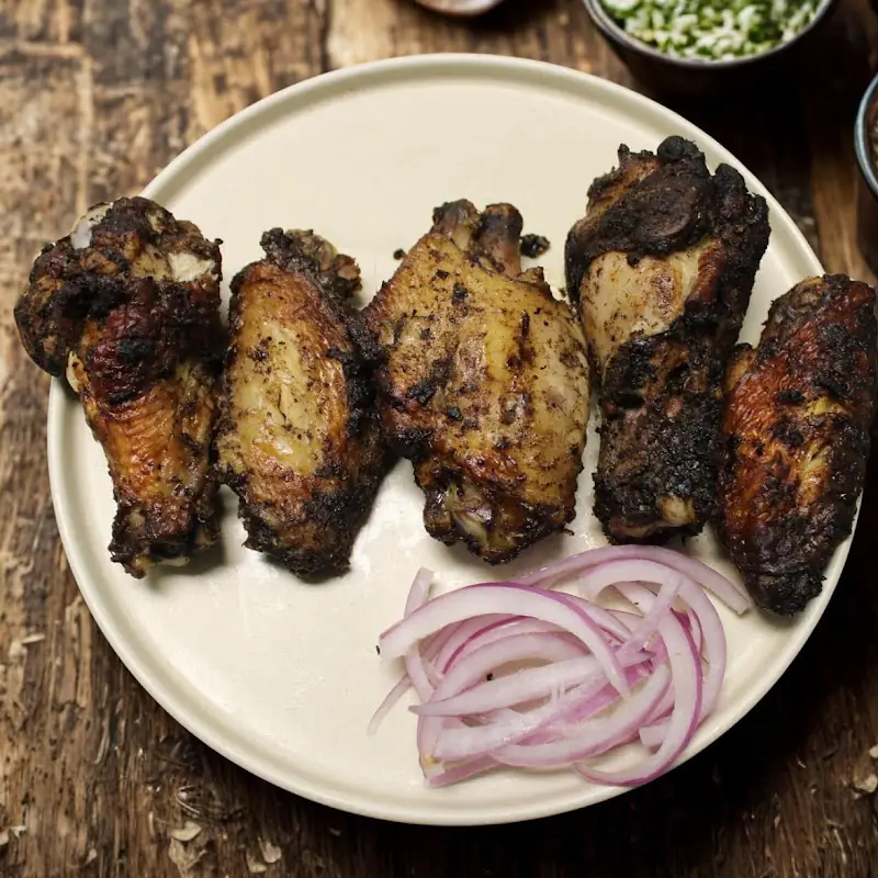 Chicken Suya - shredded