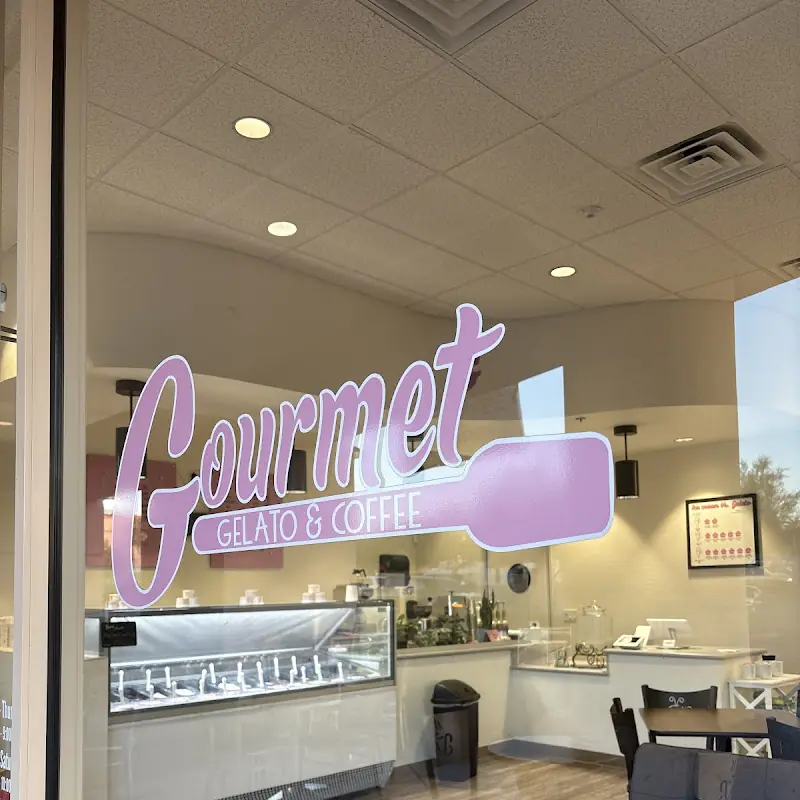 Gourmet gelato and coffee