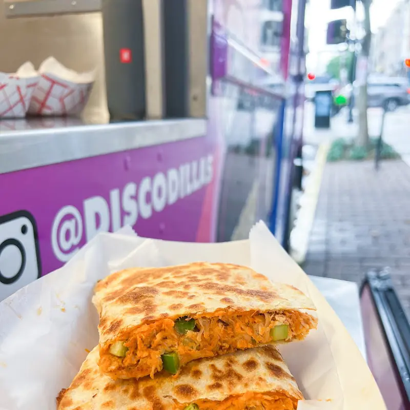BBQ Pork w/ Mango Slaw Quesadilla