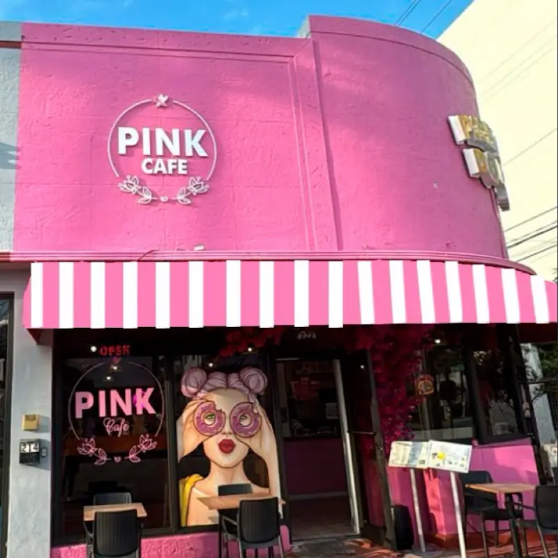 Pink Cafe Miami Beach