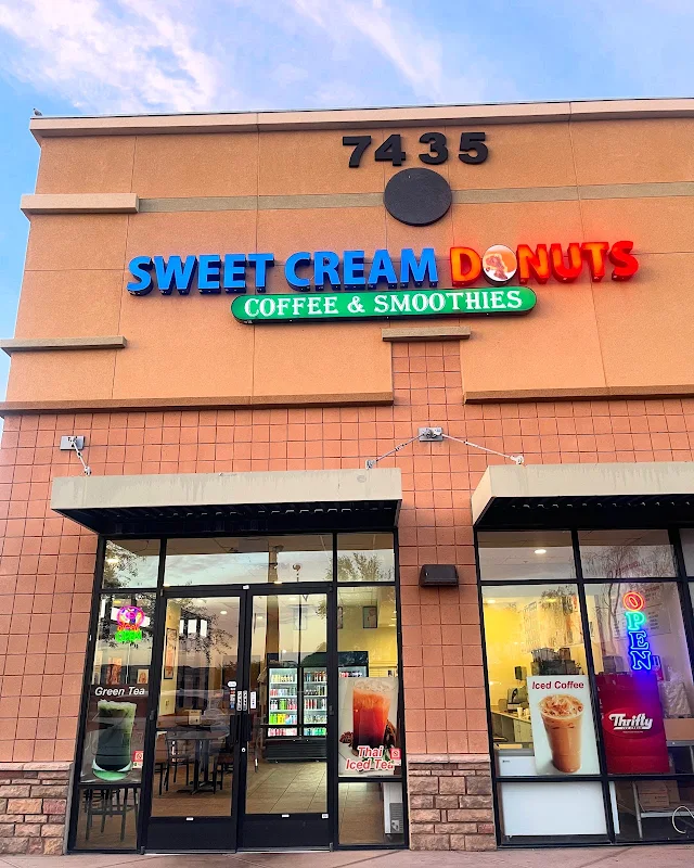 Sweet Cream Donuts Coffee and Smoothies