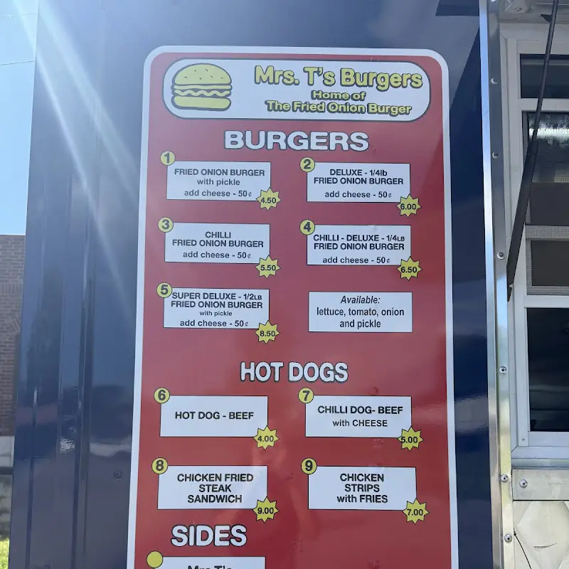 Mrs. T's Burgers