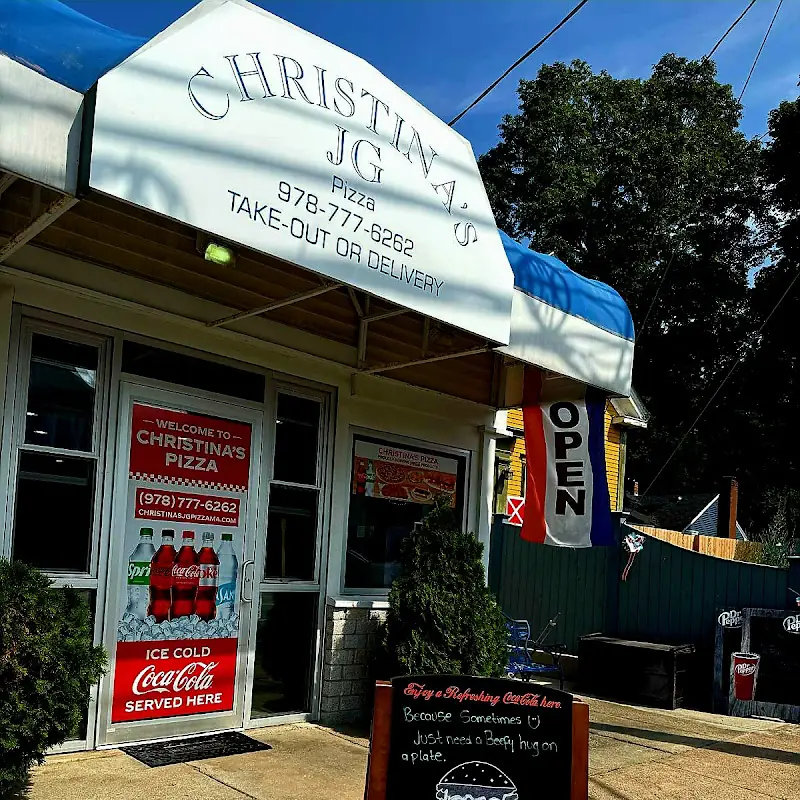 Christina's JG Pizza,Roast Beef.