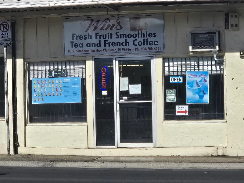 Win’s Fresh fruit smoothies