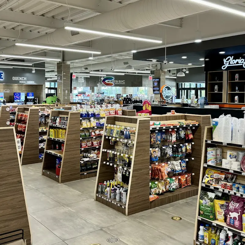 RDU Galleria ( Gas, Coffee, Food, Bar )