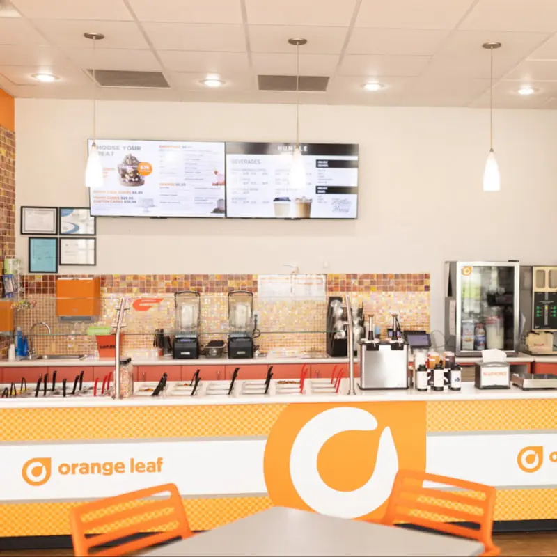 Orange Leaf Frozen Yogurt