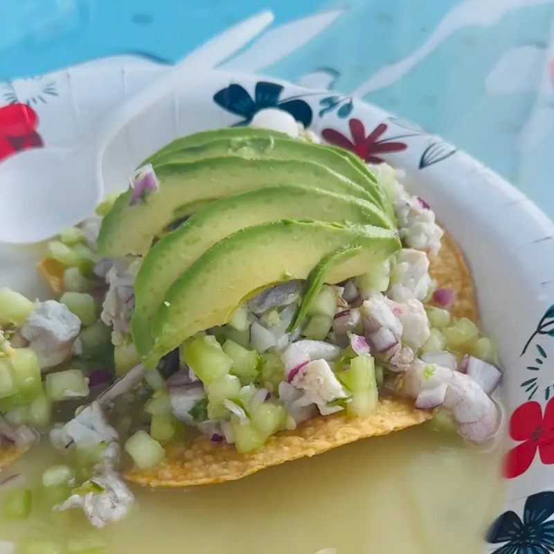Charola Ceviche Mixto