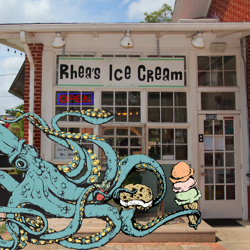 Rhea's Ice Cream - Gruene