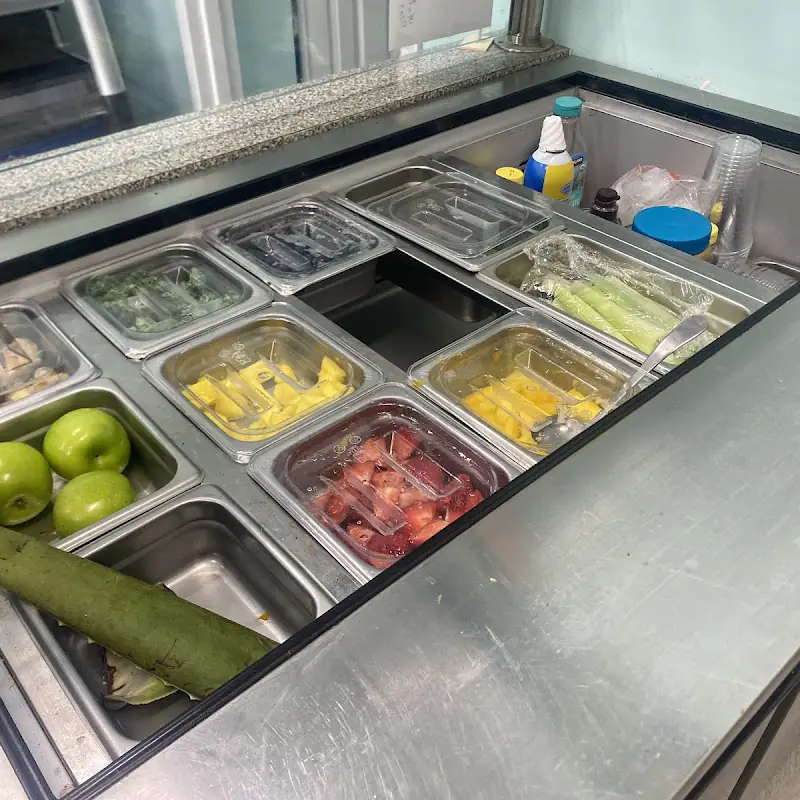 Make Your Own Smoothie ( please do not  ask for kiwi or grapes)