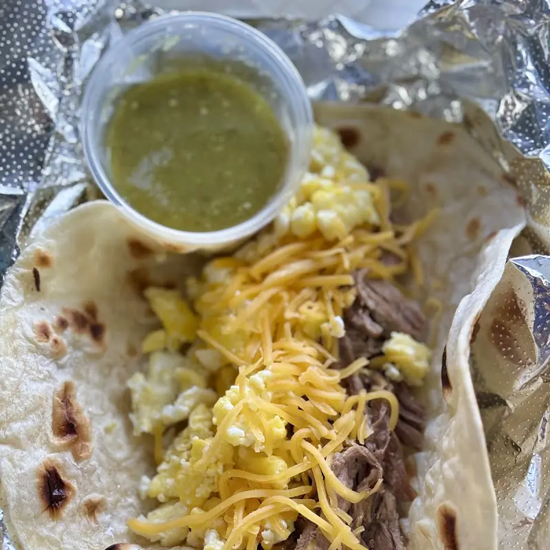 Egg & Cheese Taco