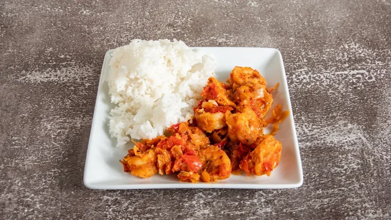 12. Fufu (O Ugali) con Manitas de Cerdo Estofadas / 12. Fufu (or Ugali) with Stewed Pig's Trotters