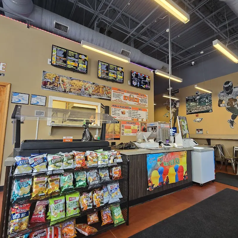 Philly cheesesteak cafe