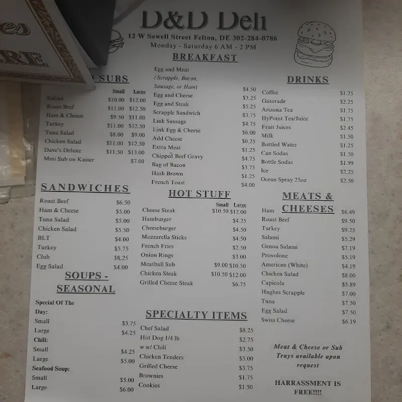D & D Deli