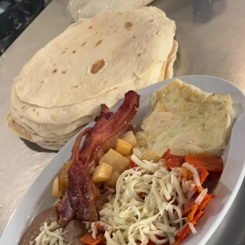Egg, Mexican Style Potatoes