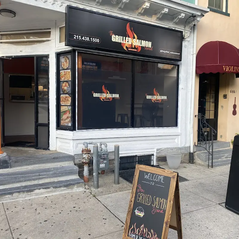 The Grilled Salmon Stand