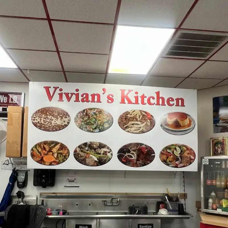 Cuban food cefeteria inside gas station