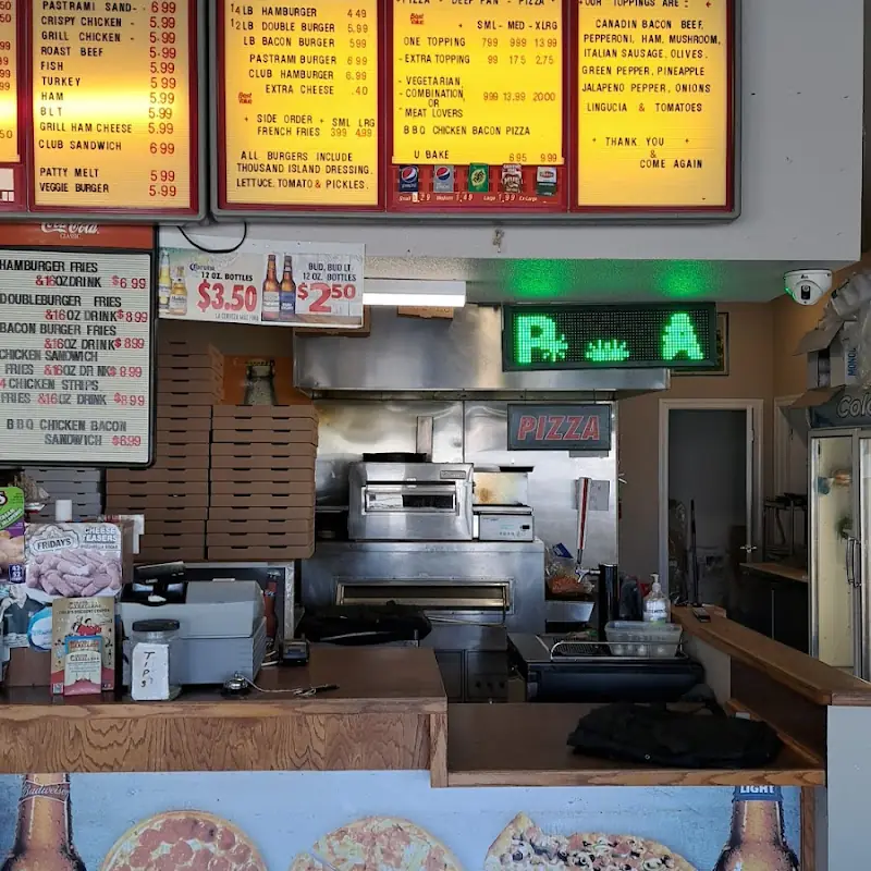 Choice of Chicken Sandwich, Roast Beef Sandwich, or Fish Sandwich with Fries and Drink
