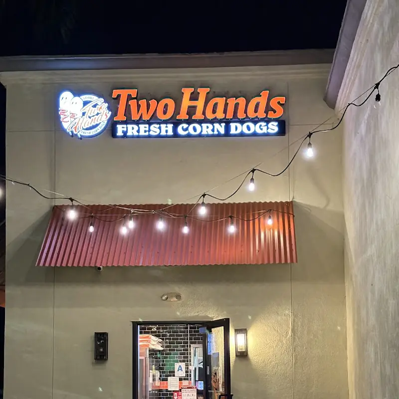 Two Hands Corn Dog Mira Mesa