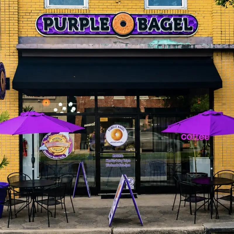Purple Bagel