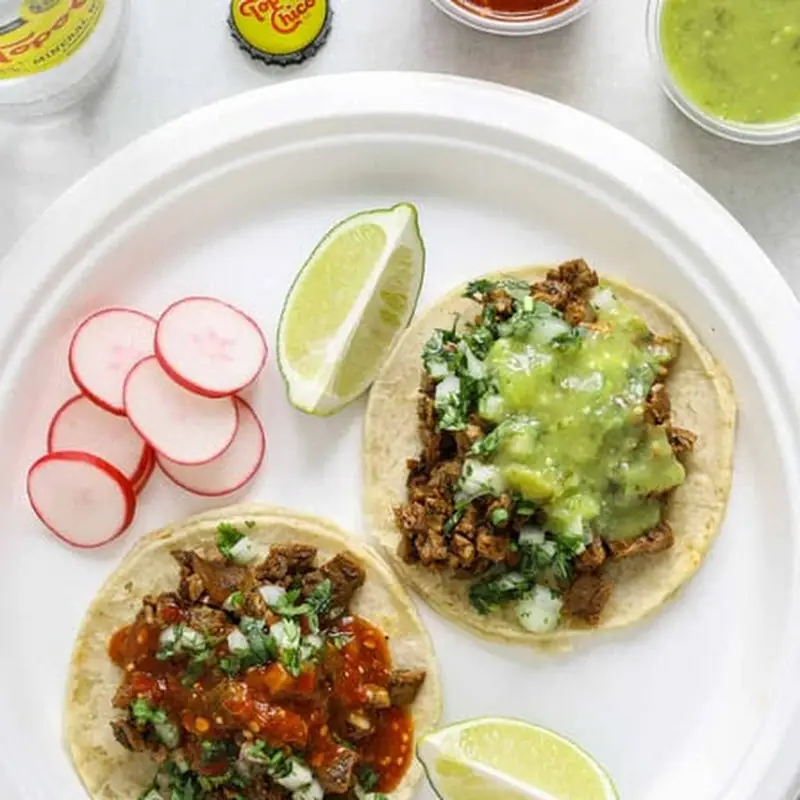 Taco Suave de Pollo a la Plancha / Grilled Chicken Soft Taco