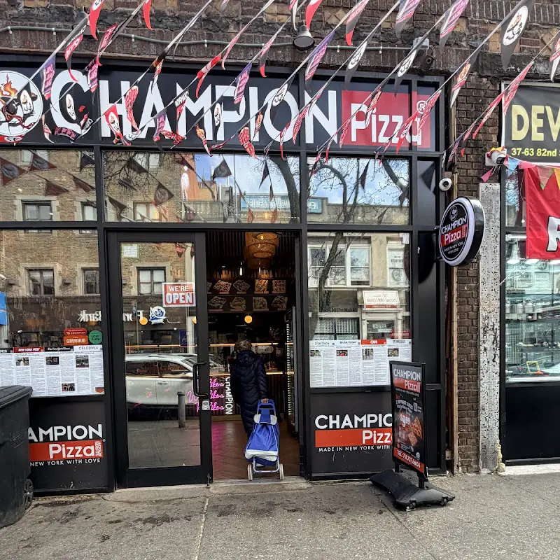 Champion Pizza -Jackson Heights