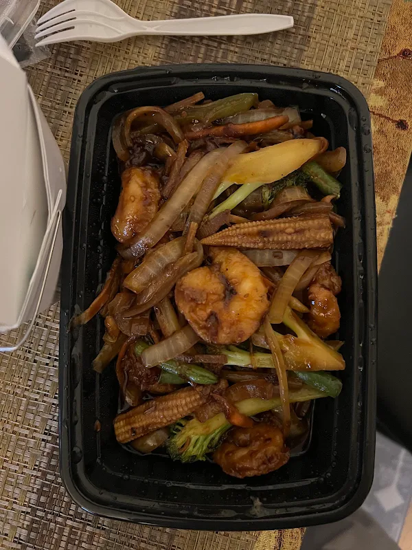Shrimp with Black Bean Sauce