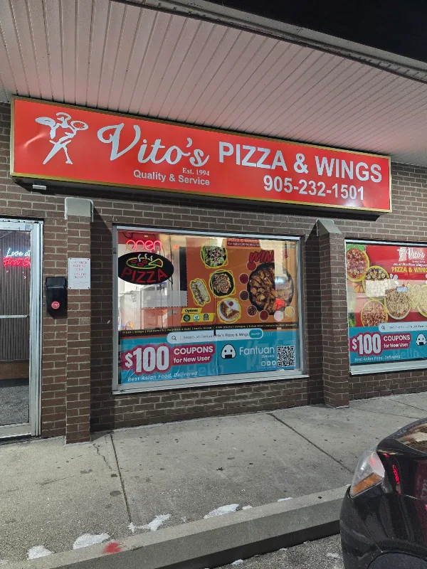Vito's pizza & wings (Westlock-Mississauga- Best Pizza)