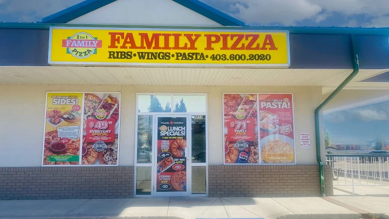 2 for 1 Family Pizza Blackfalds