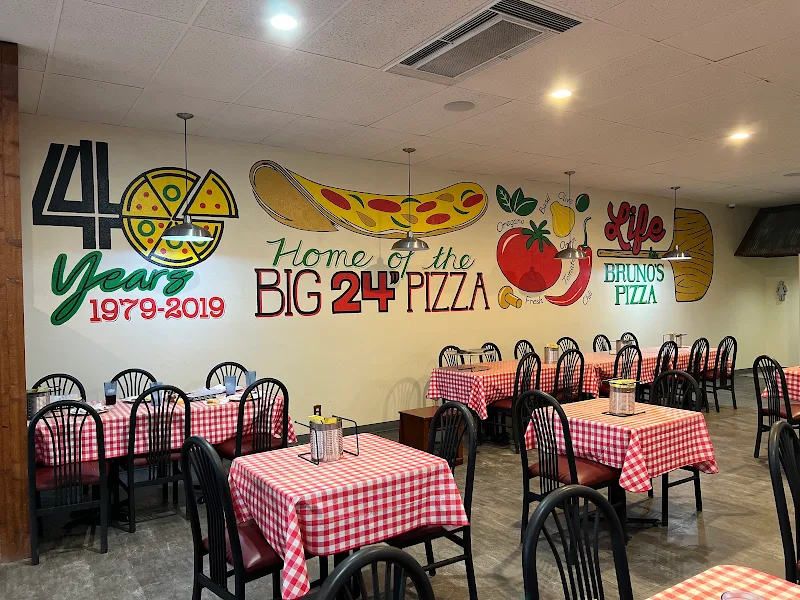 Bruno's home of the 24” Pizza